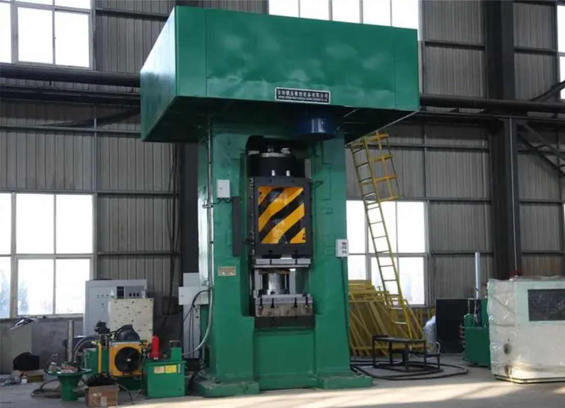 Electric screw press
