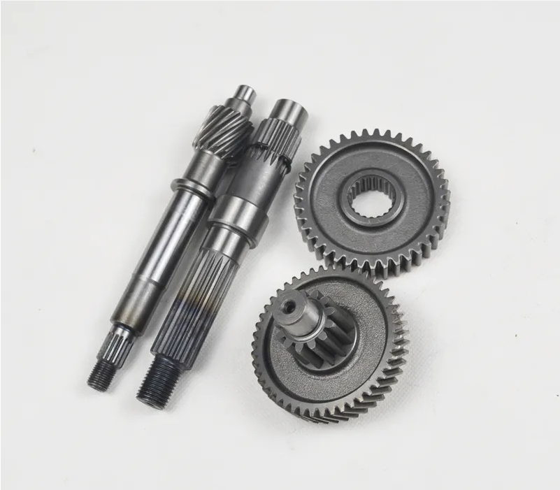 Automobile transmission steering gear shaft