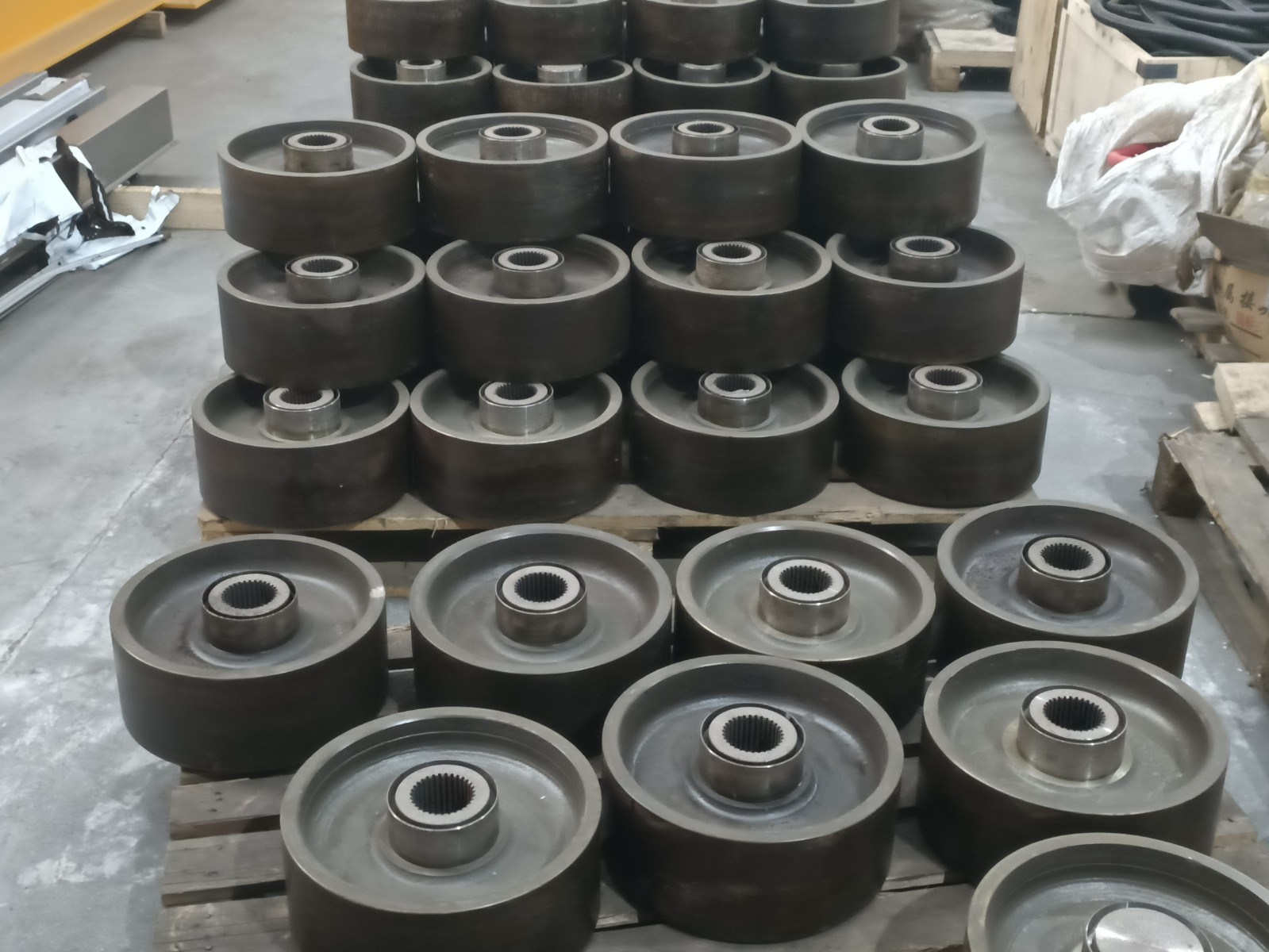 Crane Track Wheel Forging